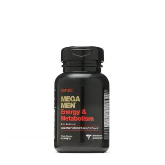 GNC mega men energy & metabolism timed release, 90 caplets