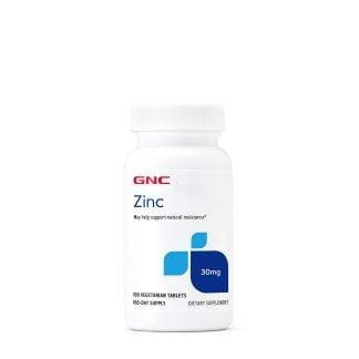 GNC zinc 30mg 100 vegetarian tablets