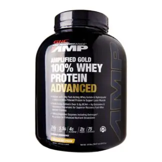 GNC PP AMP Gold advanced vanilla Ice cream 4.9lb 75 servings