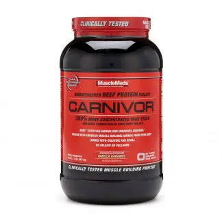MuscleMeds Carnivor vanilla caramelo  2.1lb, 28 servings