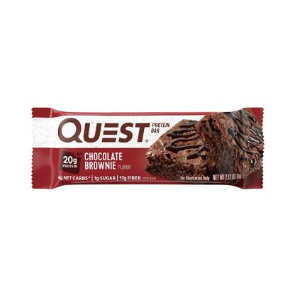 Quest Bar protein chocolate brownie, 2.12oz, 60g