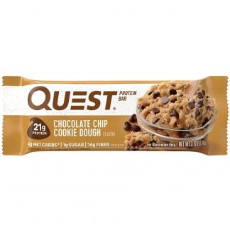 Quest Bar Protein Chocolate Chip Cookie Doug - 2.12 OZ, 60 g.