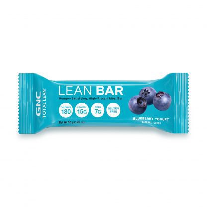 GNC TL Bar blueberry yogurt 50 grams.