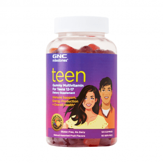 GNC multivitamin teen 12-17  fruit flavors, 120 gummies