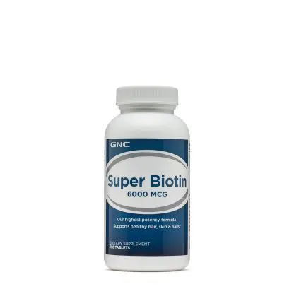 GNC super biotin 6000mcg 150 tablets