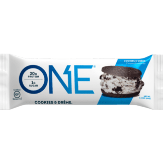ONE BAR Protein Bar Cookies & Creme 2,12oz, 60grams