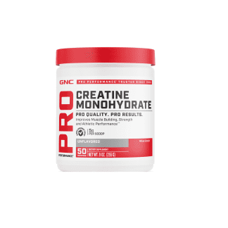 GNC PP Creatine Monohydrate Unflavored 5g 255g– 50 servings