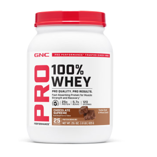 GNC PP 100% Whey protein chocolate supreme -1.96lb, 25 servings