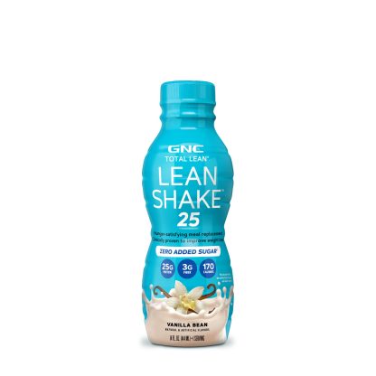 GNC total lean lean shake 25 vanilla bean RTD 14 fl oz, 414ml