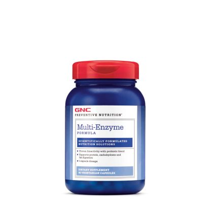 GNC Multi Enzimas Formula - 90 cápsulas.