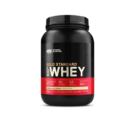 ON Gold Standard 100% whey vanilla 2lb, 29 servings