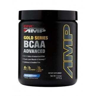 GNC AMP BCAA sdvanced blue raspberry 30 servings
