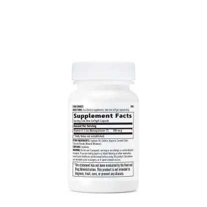 GNC vitamina K-2 -100 mcg, 60 capsules - Image 2