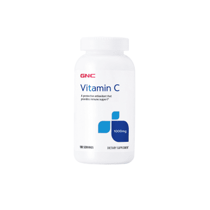 GNC vitamina C with rose hips, 1000mg,100 tablets
