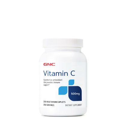 GNC vitamina C with rose hips, 500mg, 250 tablets