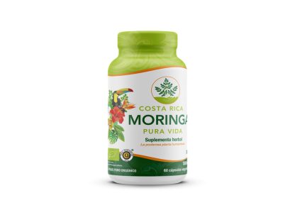 Moringa Pura Vida - 500 MG, 60 cápsulas.
