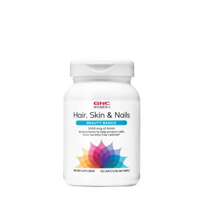 GNC womens hair, skin & nails 120 caplets