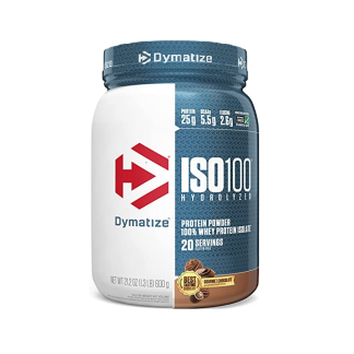 Dymatize ISO100 gourmet chocolate 1.4lb, 20 servings