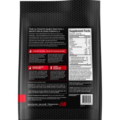 MuscleTech Nitro Tech vanilla Ice cream 10lb, 102 servings - Image 2