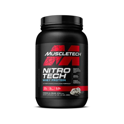 MuscleTech Nitro Tech cookies and cream 2.20lb, 22 servings