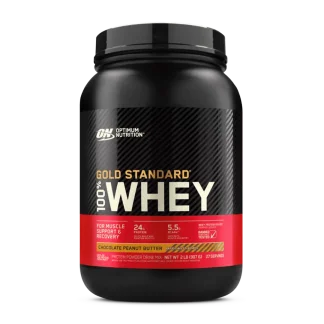 ON Gold 100% Whey Chocolate Peanut Butter 2 LB,  27 servings.