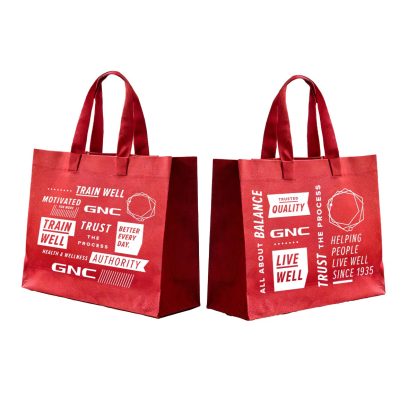 GNC Red Tote Bag.