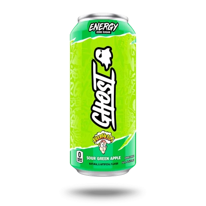 Ghost Energy Sour Green Apple RTD, 16fl, 473ml
