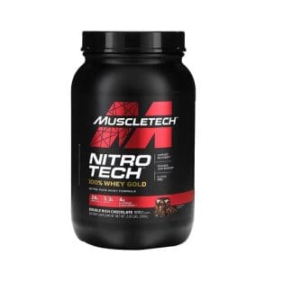 MuscleTech NitroTech milk chocolate 2.20lb, 22 servings