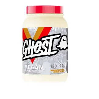 Ghost vegan peanut butter cereal milk 2lbs, 28 servings