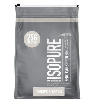 NB Isopure ZC Cookie & Cream 7.5LB, 110 servidas.