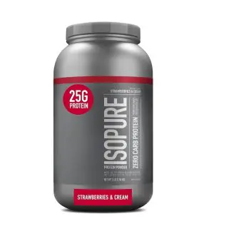 NB Isopure ZC Strawberry Cream 3LB.