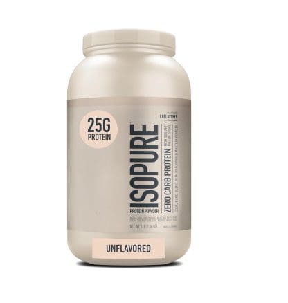 NB Isopure ZC Unflavored 3LB.