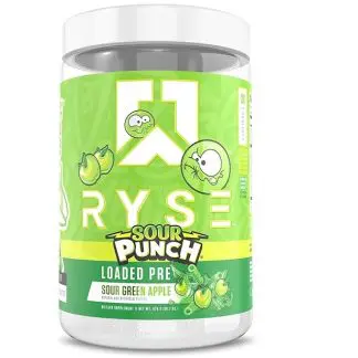 RYSE Pre-workout Sour Green Apple 30 servidas