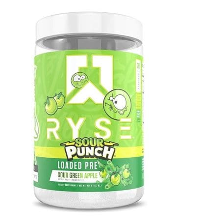 RYSE Pre-workout Sour Green Apple 30 servidas
