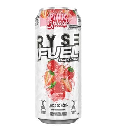 RYSE Fuel Energy Pink Splash RTD.