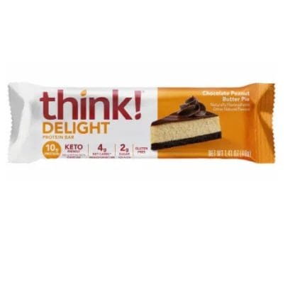 THINK! Delight Bar Chocolate Peanut Butter.