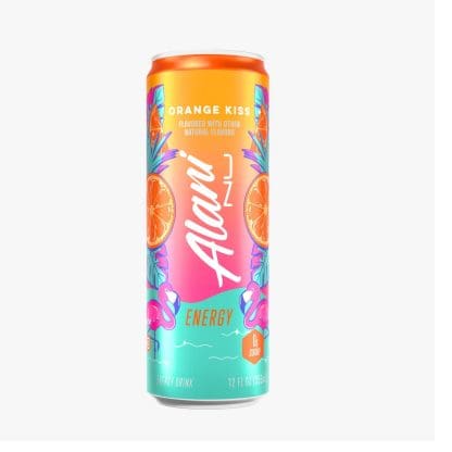 Alani Orange Kiss Energy, 355ml.