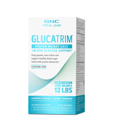 GNC Glucatrim 120 capsules.