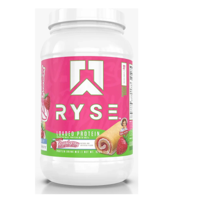 RYSE LProtein StrawShor 27 servings.