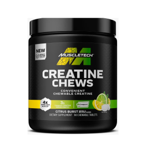 Creatine Chews - Citrus Burst - 90 Tablets, 30 Servings.