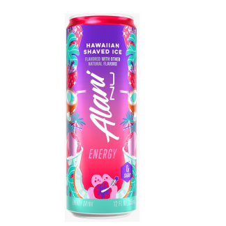 ALANI NU Energy Drink - Hawaiian Shaved Ice - 12oz
