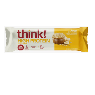 THINK! HIGH PROTEIN Banana Oat Muffin.