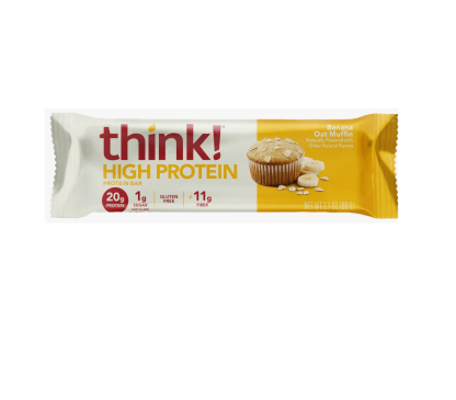 THINK! HIGH PROTEIN Banana Oat Muffin.